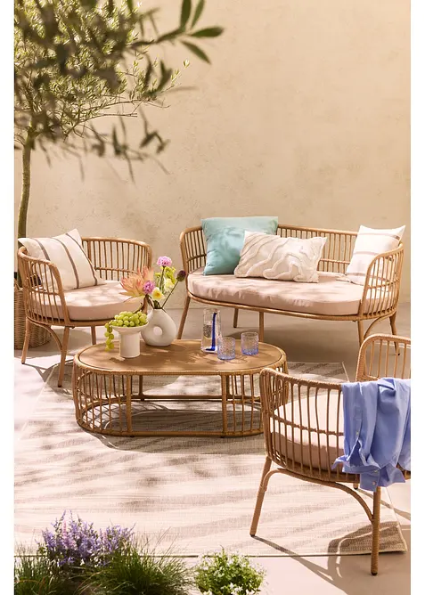 Prydnadskudde med strukturyta, bonprix