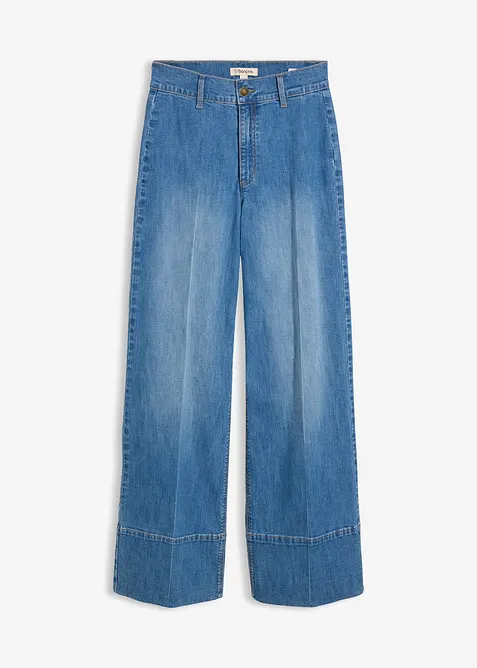 Wide Leg Jeans, High Waist, bonprix