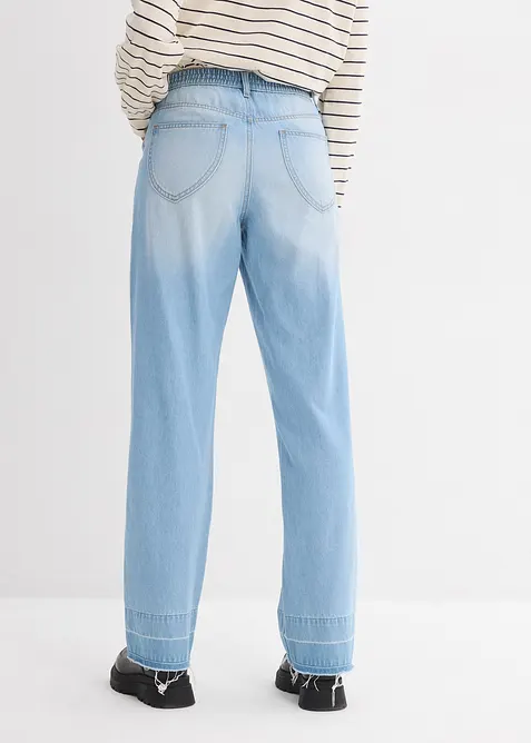 Wide Leg Jeans Mid Waist, bonprix