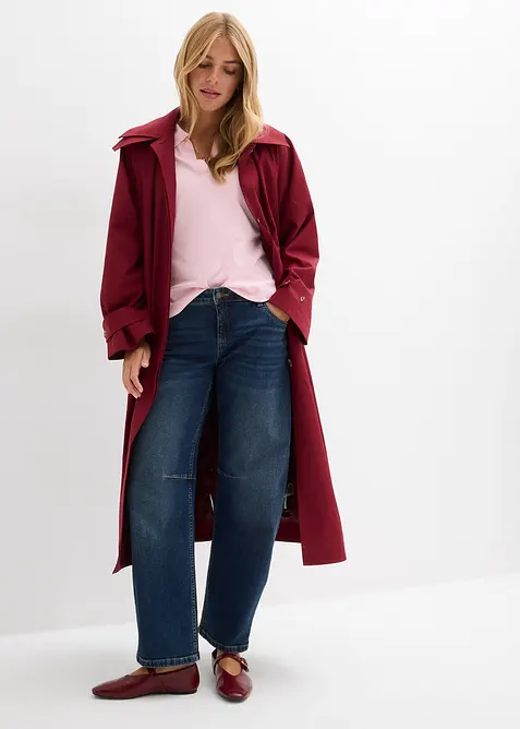 Barrel-jeans, Mid Waist, bonprix