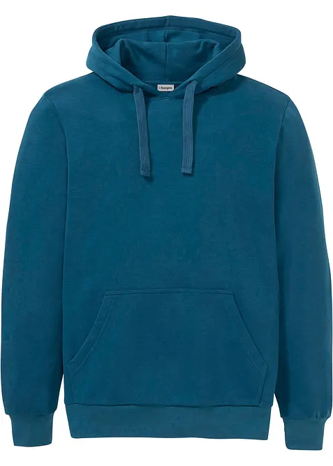 Sweatshirt med huva, normal passform, bonprix
