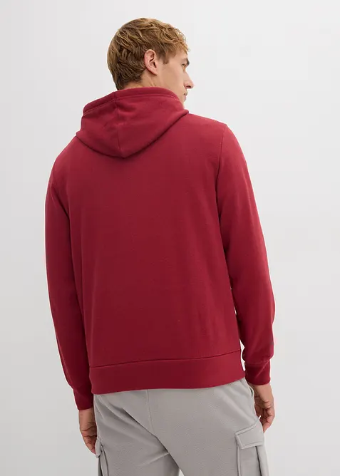 Sweatshirt med huva, normal passform, bonprix