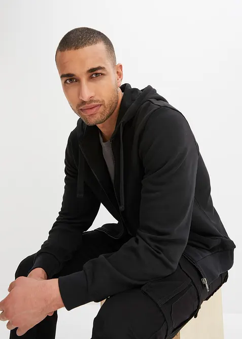 Munkjacka med dragkedja, normal passform, bonprix