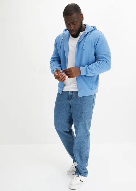 Munkjacka med dragkedja, normal passform, bonprix