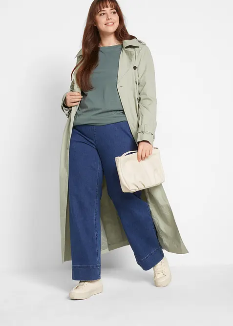 L&aring;ng topp med rund halsringning (5-pack), bonprix