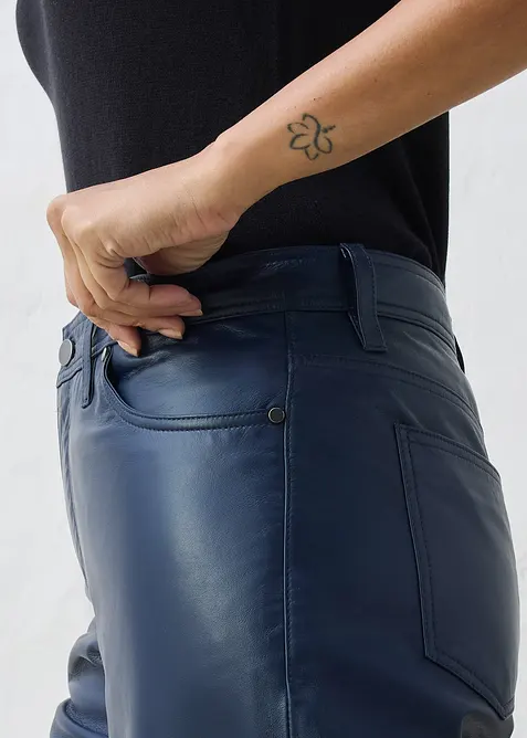 Skinnbyxa i lammnappa, bonprix