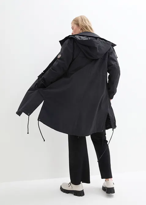 Parkas med stora fickor, bonprix