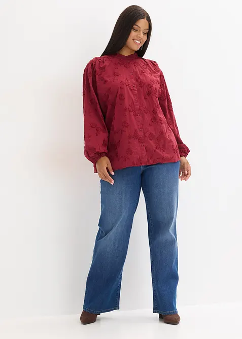 Blustunika i ren bomull, bonprix