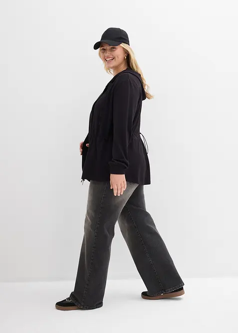 Munkjacka med res&aring;r, bonprix