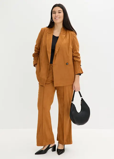 Kavaj av mockaimitation, bonprix