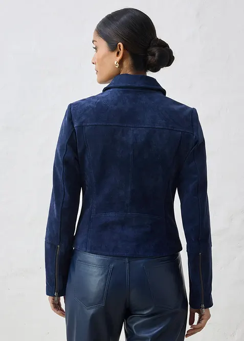 MC-jacka i mockaskinn, bonprix