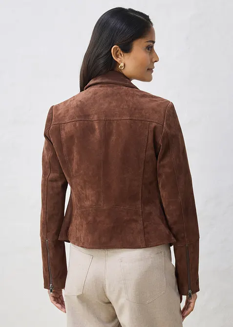 MC-jacka i mockaskinn, bonprix