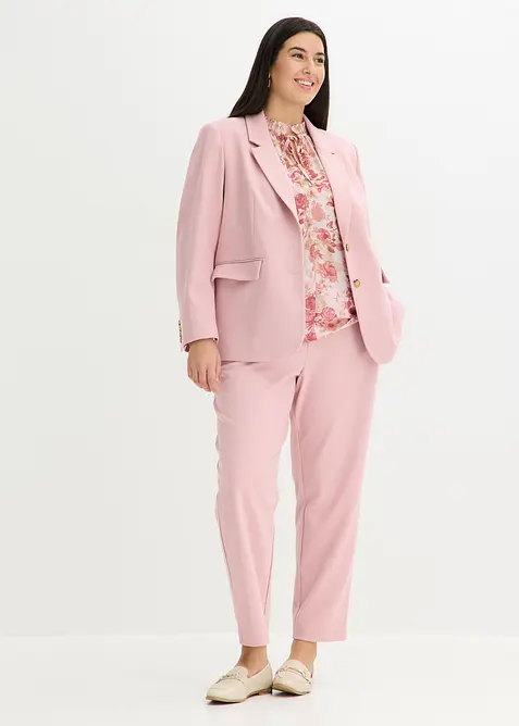 Enkelkn&auml;ppt stretchkavaj, bonprix