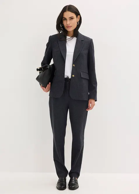 Enkelkn&auml;ppt stretchkavaj, bonprix