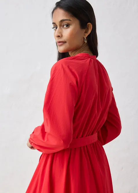 Bluskl&auml;nning med sk&auml;rp och sidenandel, bonprix