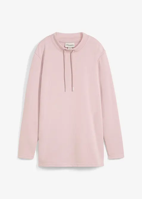 Sweatshirt med slits, bonprix