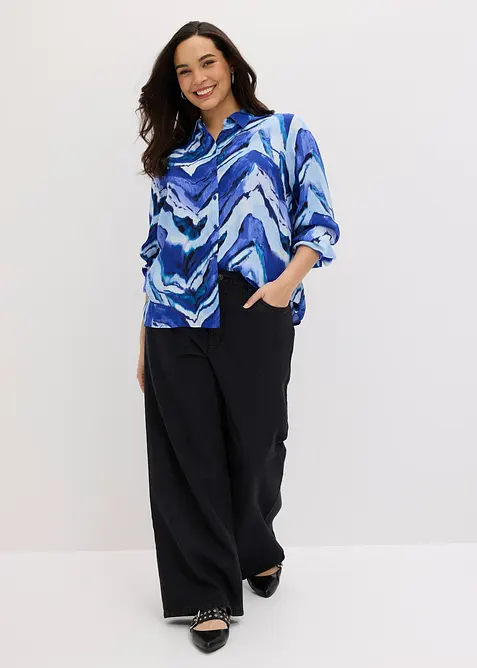 M&ouml;nstrad blus, bonprix