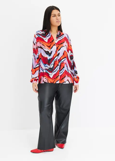 M&ouml;nstrad blus, bonprix