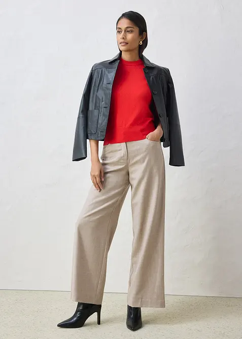 Tr&ouml;ja med sidenandel, bonprix