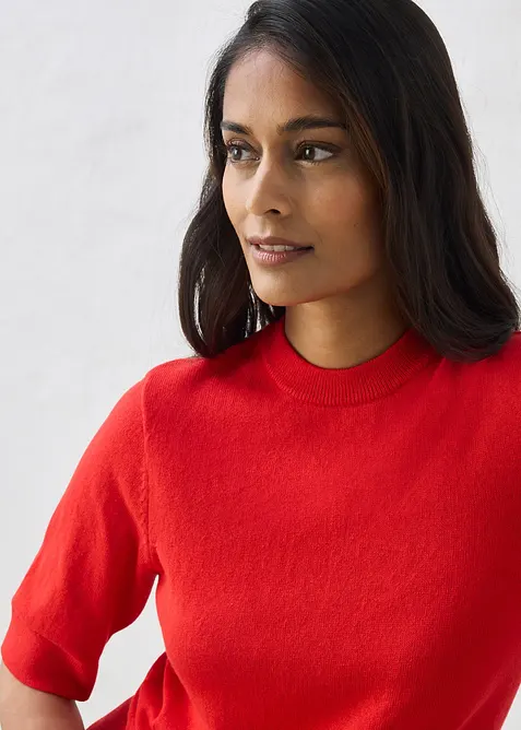 Tr&ouml;ja med sidenandel, bonprix