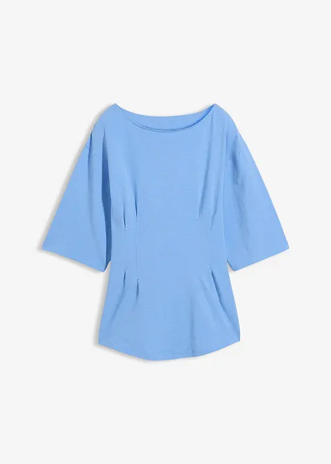 Topp i bomullsmix, bonprix