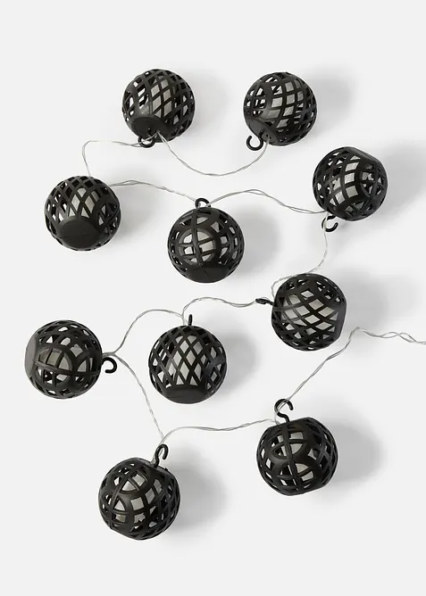 LED-ljusslinga med meshkulor, bonprix