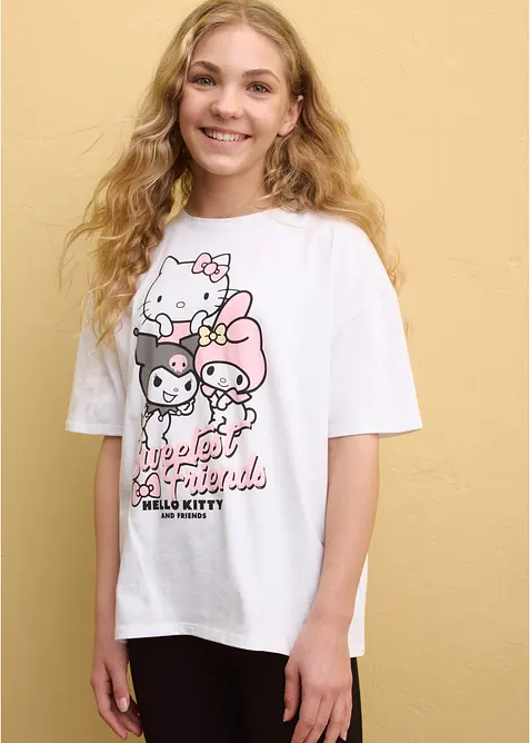 T-shirt i bomull med Hello Kitty-tryck, Hello Kitty