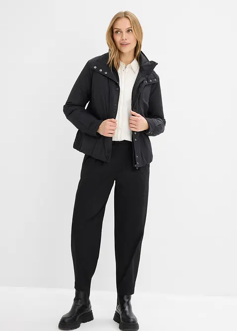 Byxa i barrelmodell med res&aring;rmidja, bonprix