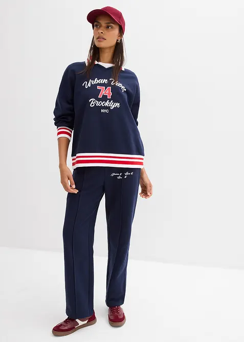 Oversizesweatshirt i ekologisk bomull, bonprix