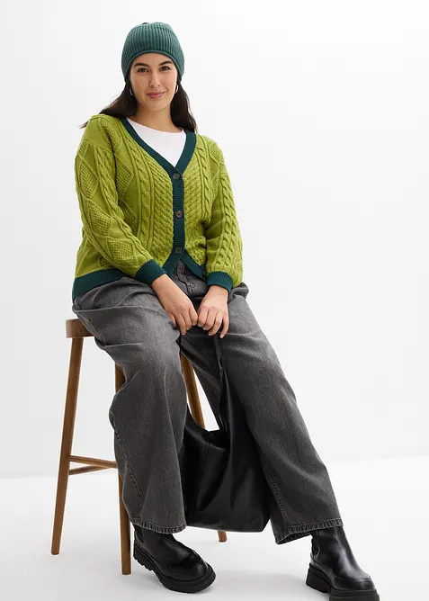 Cardigan i bomull, bonprix