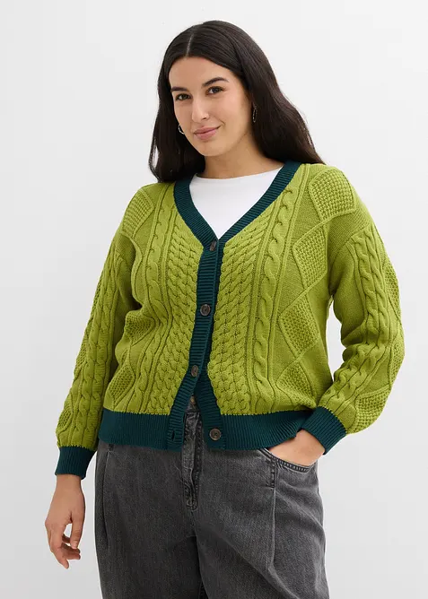 Cardigan i bomull, bonprix
