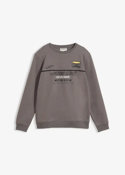 Sweatshirt i mjuk bomullsmix, bonprix