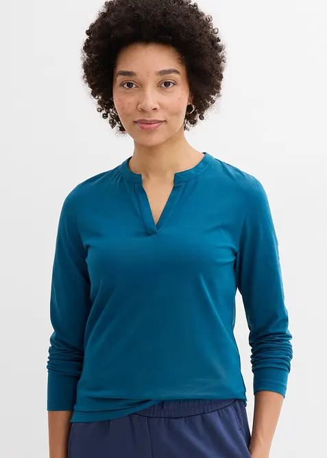 Topp med farfarskrage, bonprix