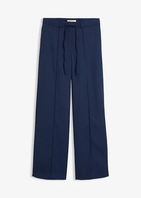 Rakt skuren byxa med bekv&auml;m midja, bonprix