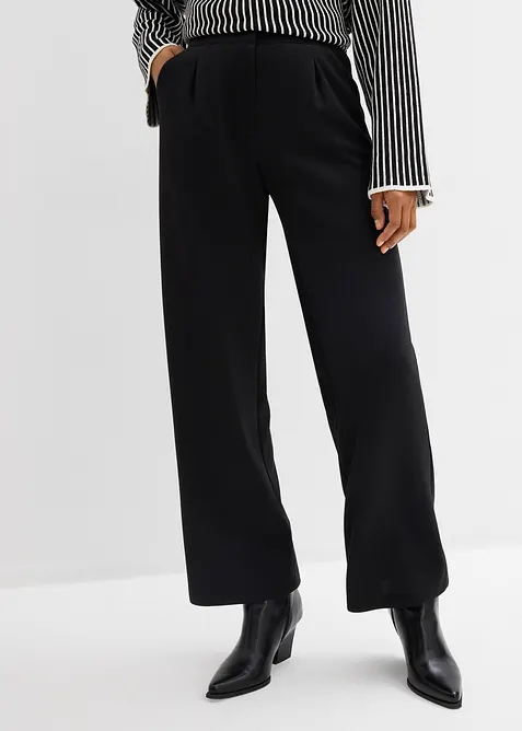 Bekv&auml;m byxa i f&ouml;ljsam trik&aring;, bonprix