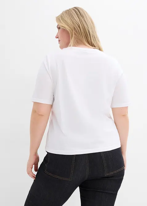 T-shirt av ekologisk bomull, bonprix