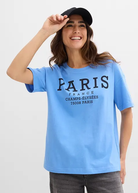 T-shirt i ekologisk bomull, bonprix