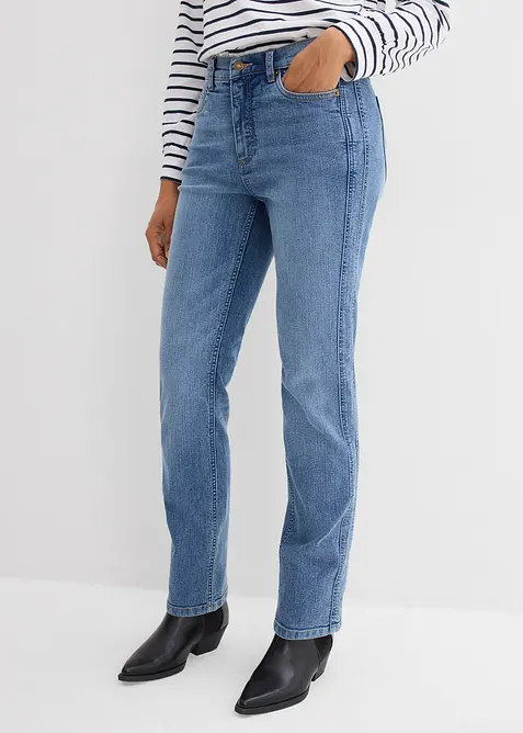 Straight Jeans High Waist, bonprix
