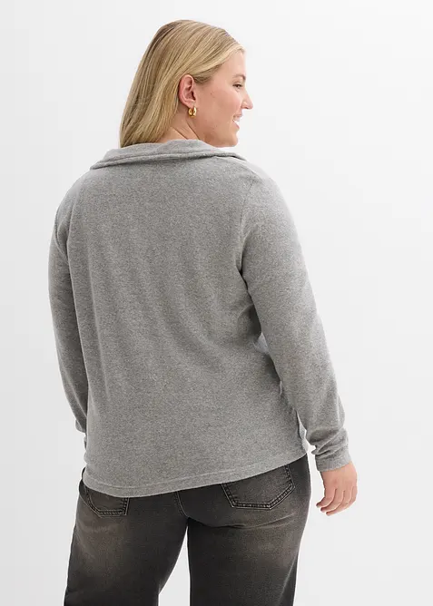 L&aring;ng&auml;rmad topp i frott&eacute;, bonprix