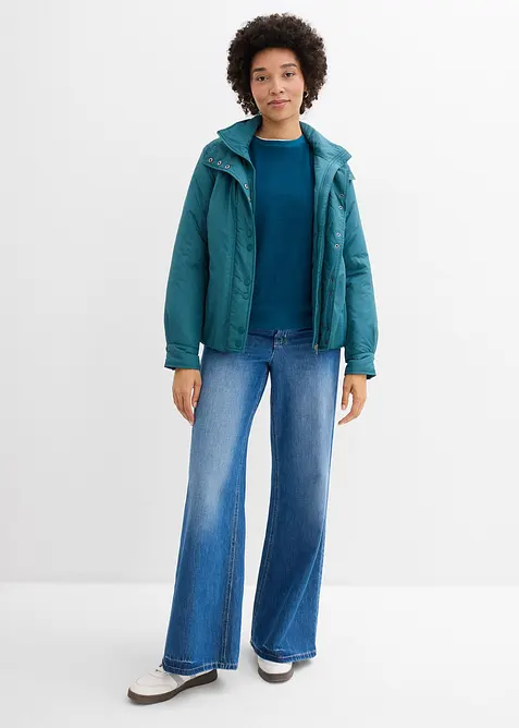 L&aring;ng&auml;rmad topp i frott&eacute;, bonprix