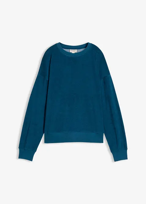 L&aring;ng&auml;rmad topp i frott&eacute;, bonprix