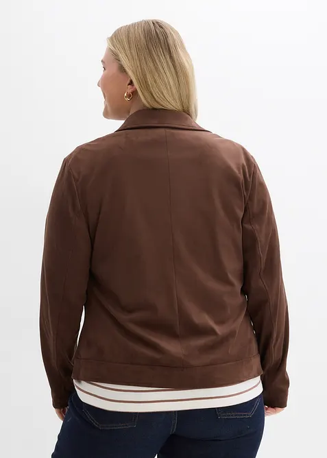 Jacka i mockaskinnimitation, bonprix