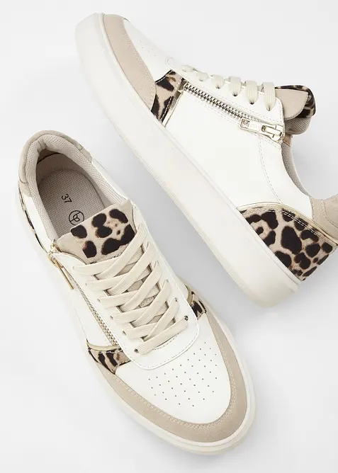 Sneakers med vadderad innersula, bonprix