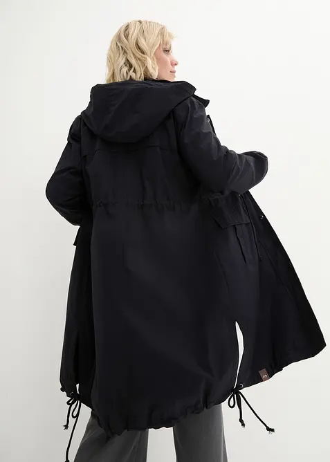 Parkas med stora fickor, bonprix