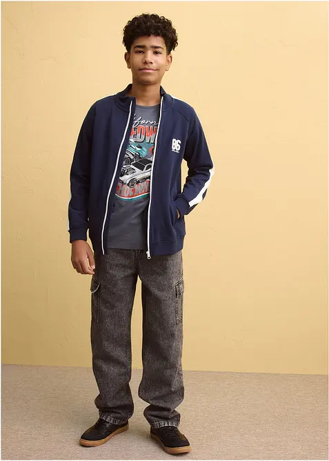 T-shirt med Hot Wheels-tryck, av bomull, HOT WHEELS