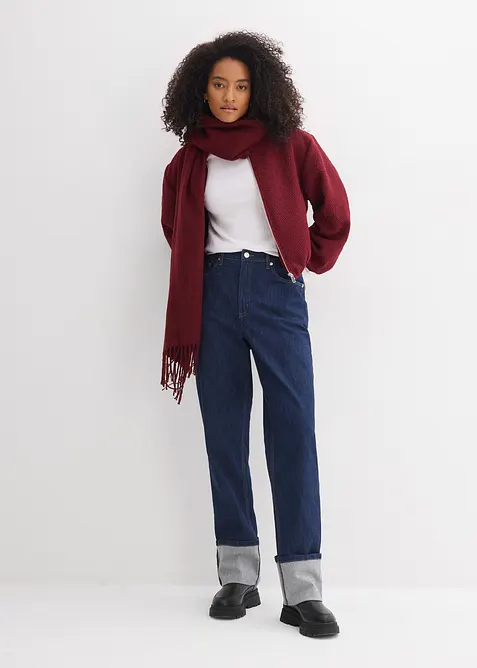 Loose Straight Jeans High Waist, bonprix