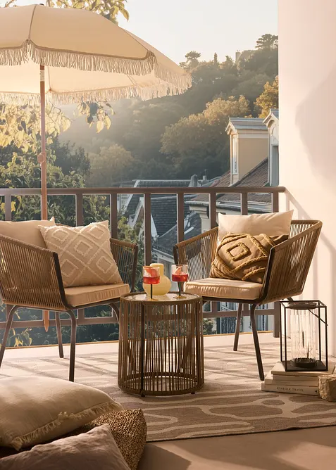 Prydnadskudde med strukturm&ouml;nster, bonprix