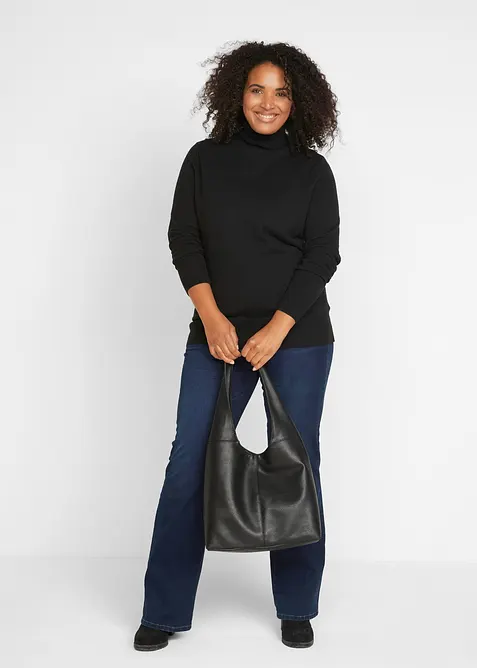 Shaping Bootcut Jeans Mid Waist, bonprix