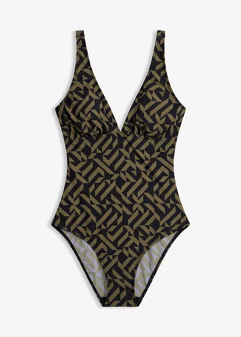 Baddr&auml;kt med V-ringning och l&auml;tt formande effekt, bonprix