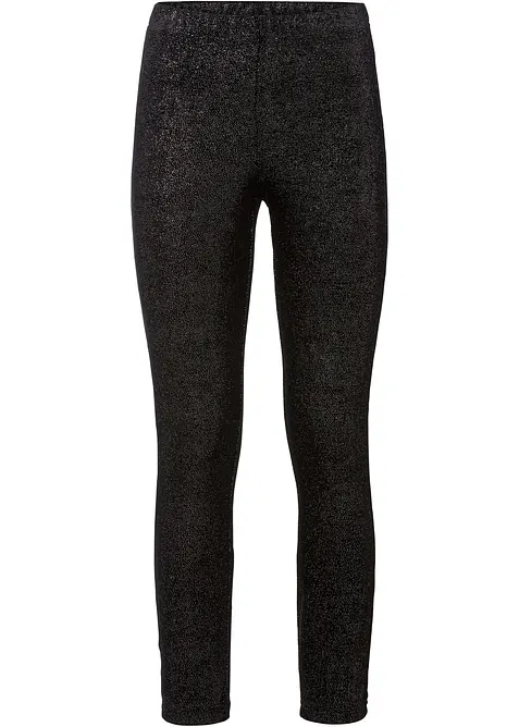 Leggings av sammet med glitter, bonprix